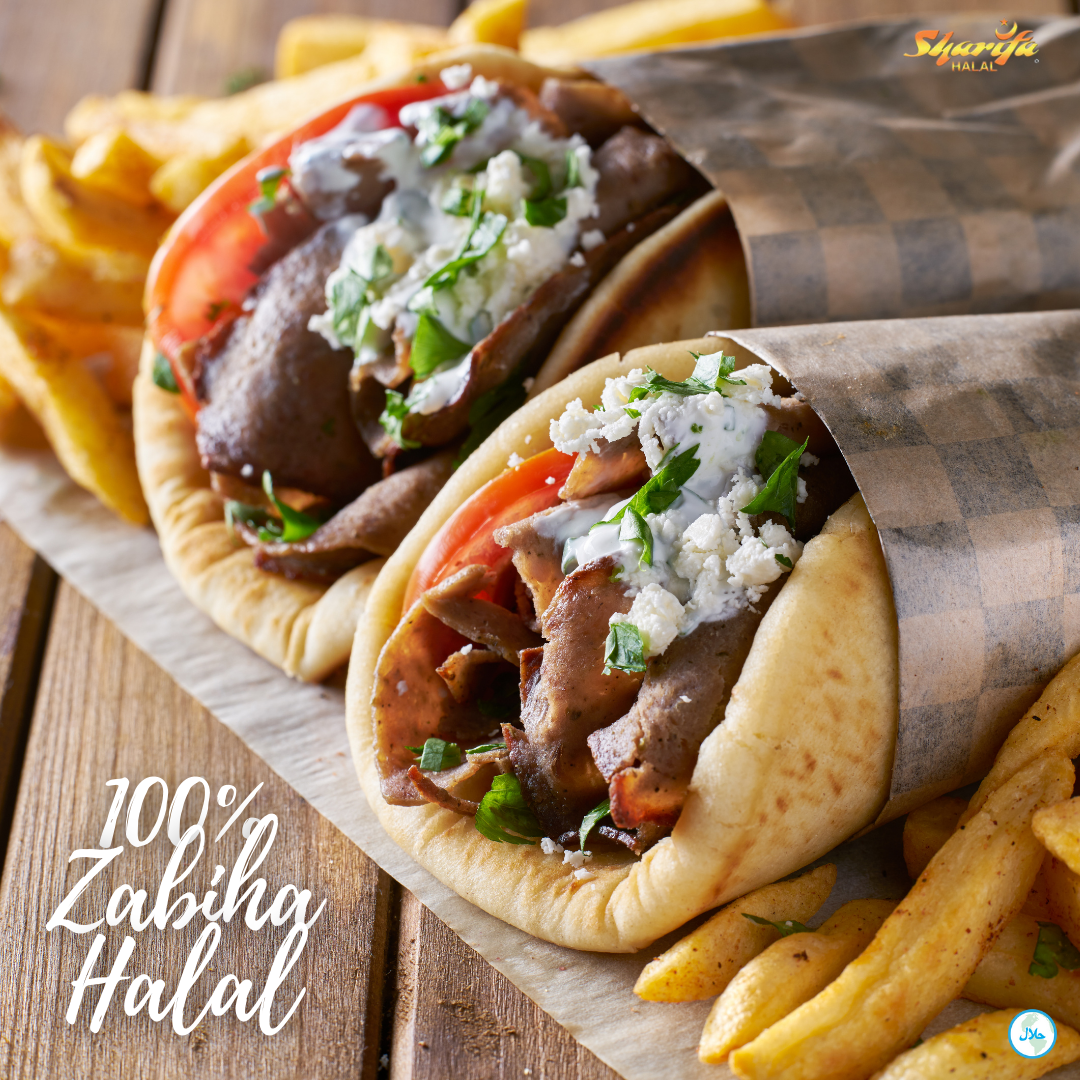 Sharifa Halal Beef Gyro Slices 1.5lb
