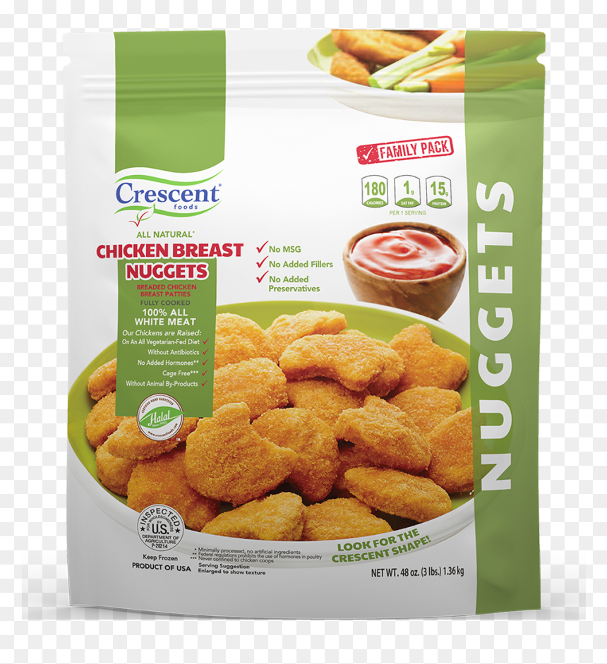 Crescent Breaded Chicken Nuggets 3lbs