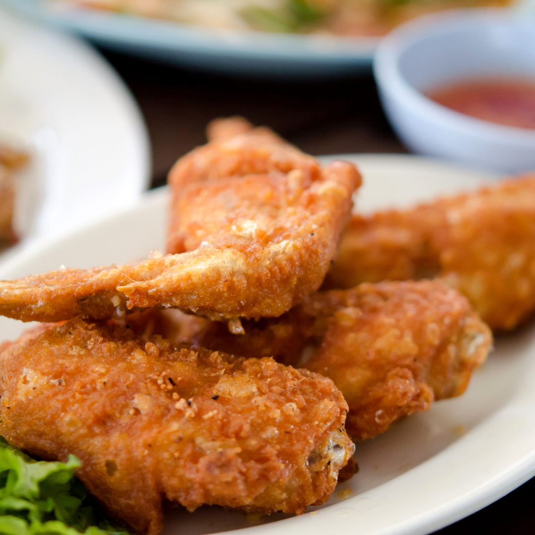 Frozen Breaded Chicken Wings 5lb