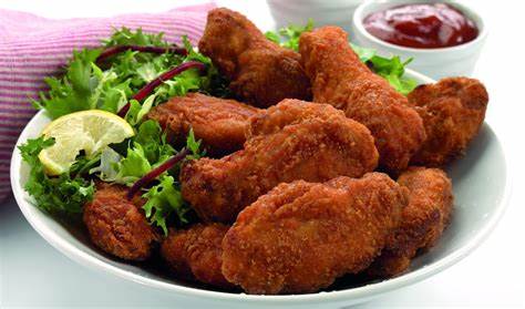 Frozen Breaded Chicken Wings 5lb