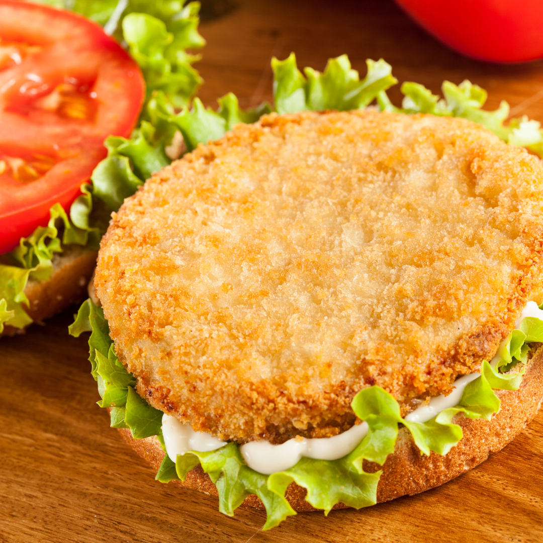 Frozen Breaded Chicken Patties 5lb