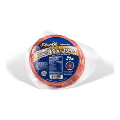 SHARIFA HALAL FULLY COOKED BEEF BOLOGNA