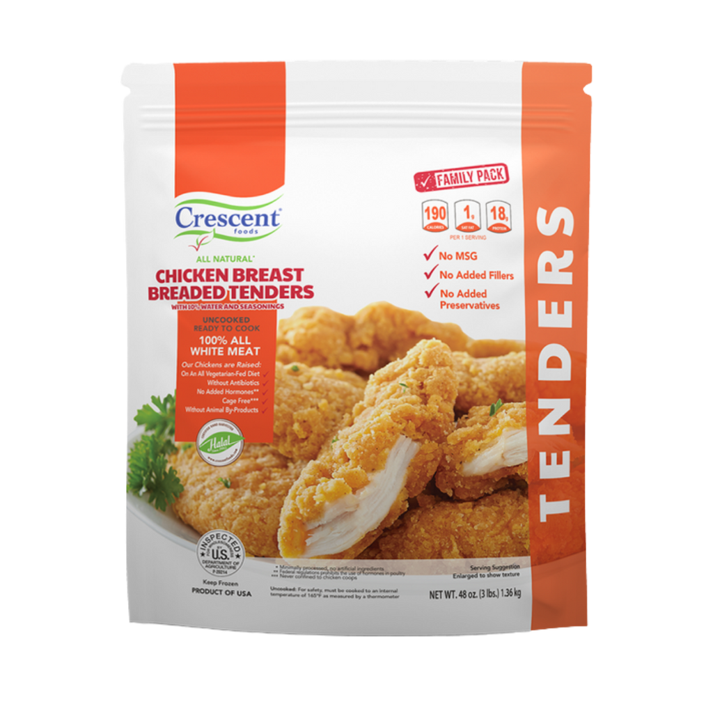 Crescent Foods All-Natural Whole Turkey | Halal | 8-12 lbs.