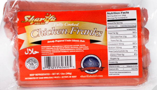 Sharifa Chicken franks
